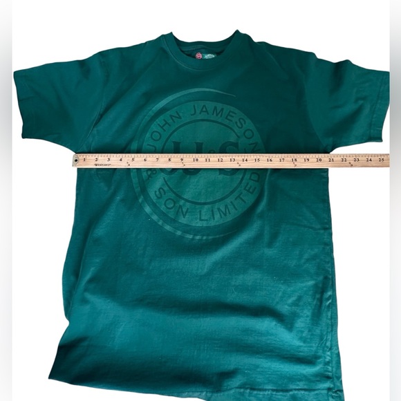 Men’s Green Tee T Shirt Jameson Irish Whiskey Large Frat Halloween College - Picture 3 of 6